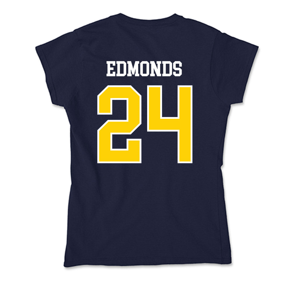 AU - NCAA Women's Basketball : Kristin Edmonds - Soft Style Women’s T-Shirt-1