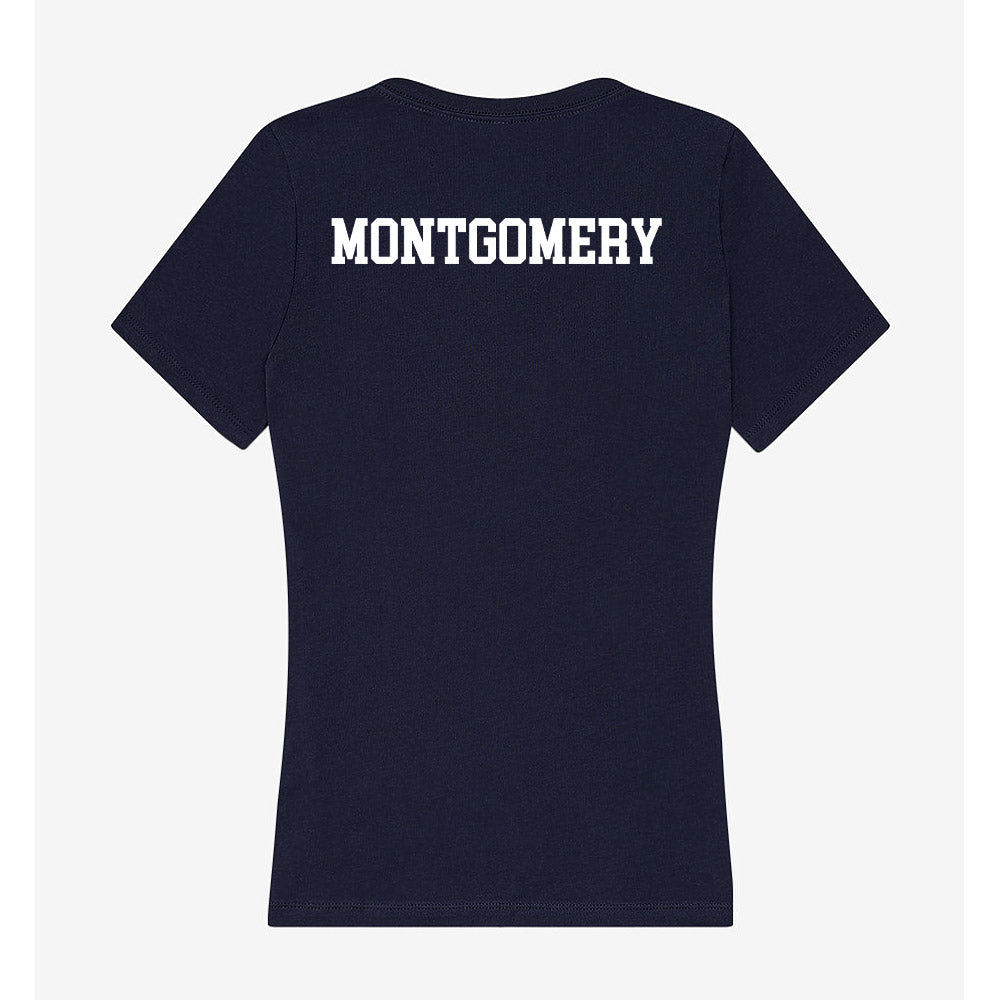 AU - NCAA Women's Swimming & Diving : Meesha Montgomery - Women's V-Neck T-Shirt-1