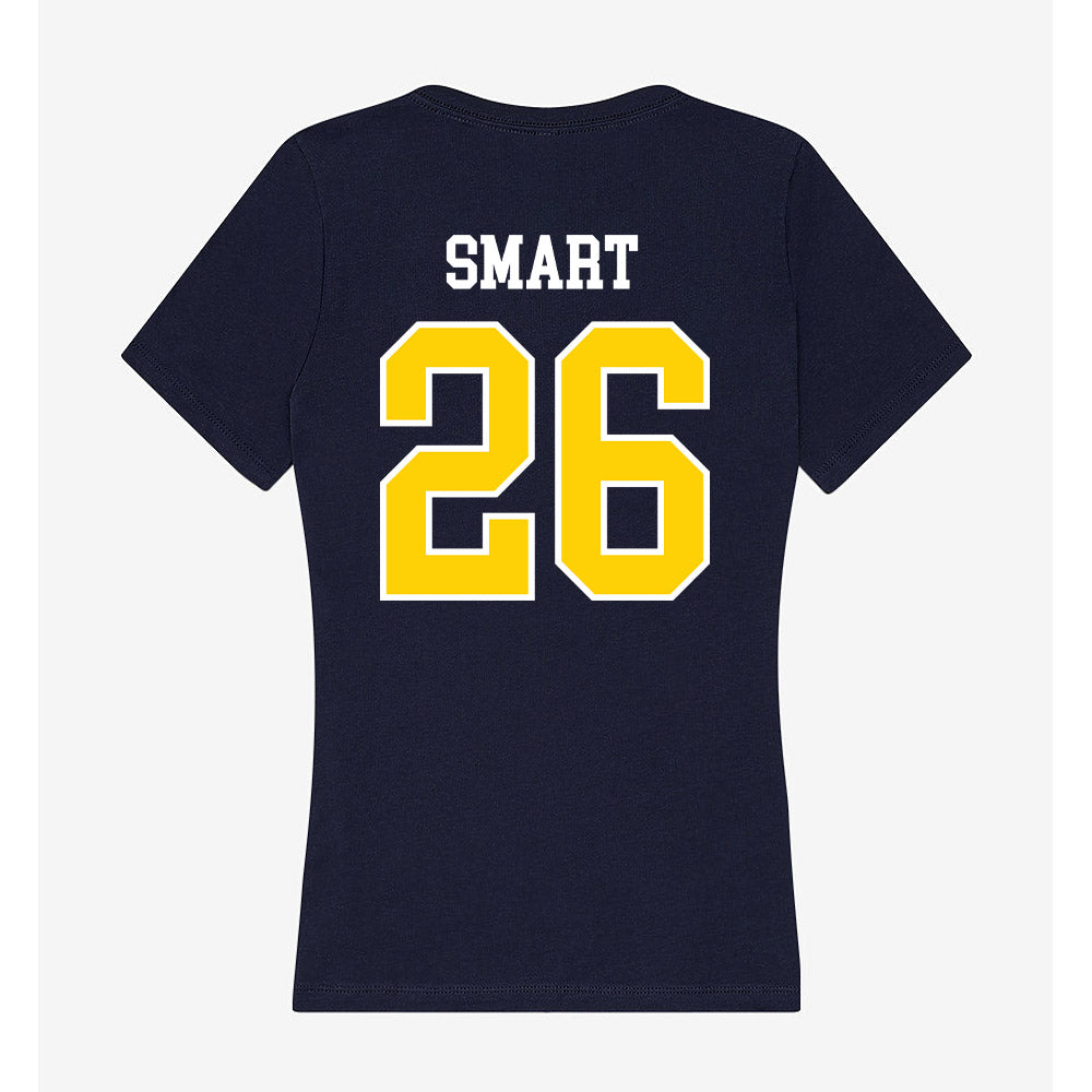 AU - NCAA Softball : Sidney Smart - Women's V-Neck T-Shirt-1
