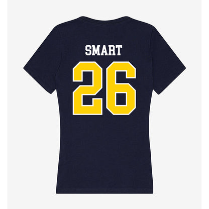 AU - NCAA Softball : Sidney Smart - Women's V-Neck T-Shirt-1