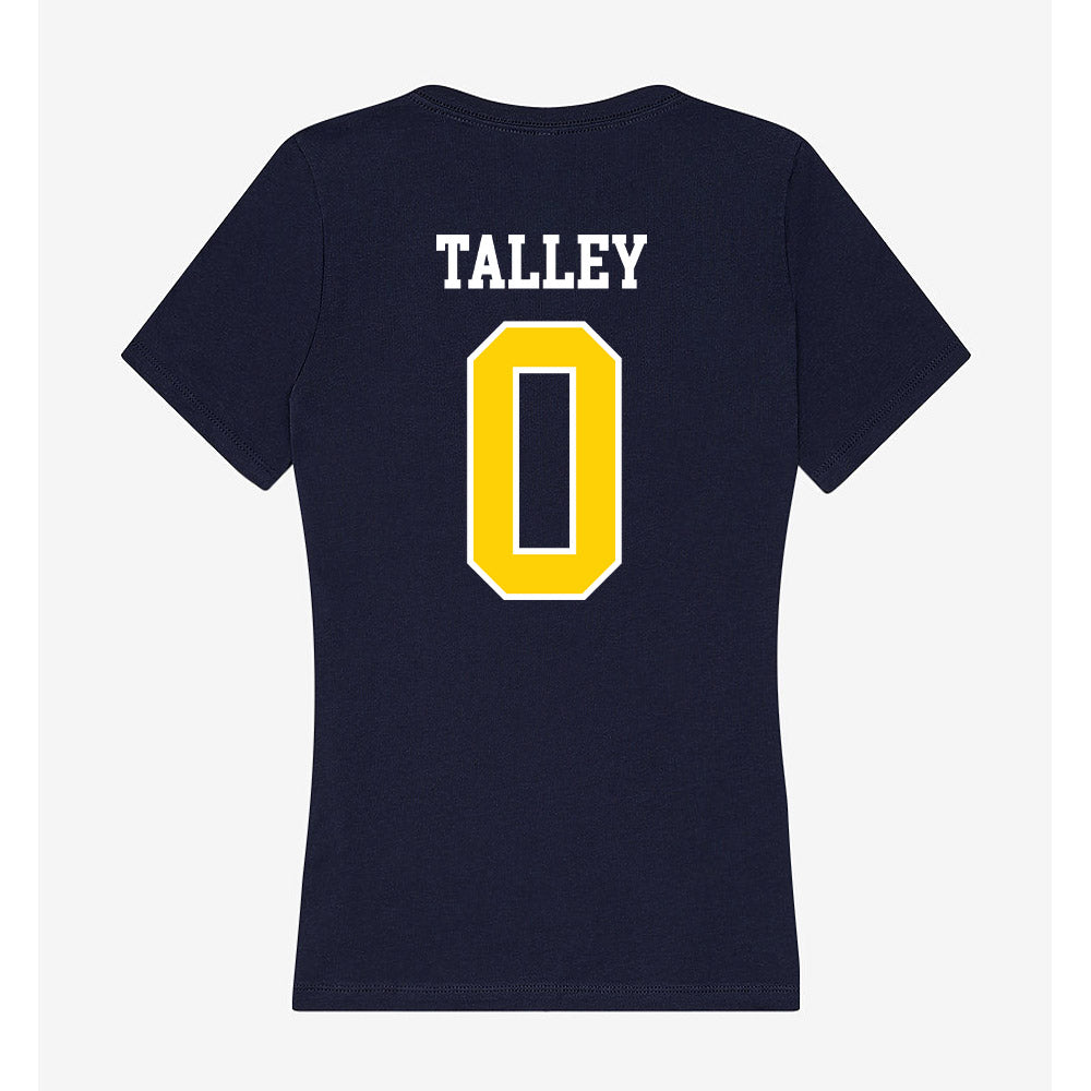 AU - NCAA Men's Basketball : Markus Talley - Women's V-Neck T-Shirt-1