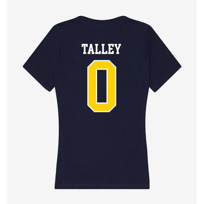AU - NCAA Men's Basketball : Markus Talley - Women's V-Neck T-Shirt-1