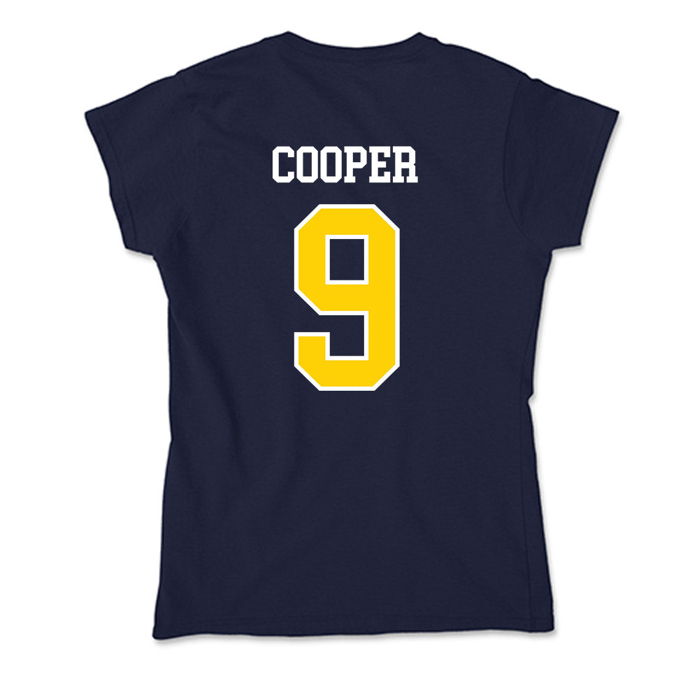 AU - NCAA Softball : Ella Cooper - Soft Style Women’s T-Shirt-1