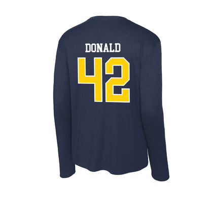 AU - NCAA Women's Basketball : Mia Donald - Activewear Long Sleeve T-Shirt-1