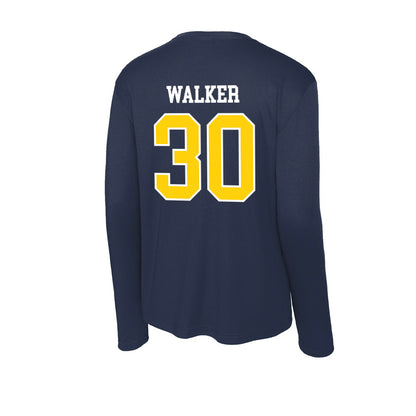 AU - NCAA Baseball : Carson Walker - Activewear Long Sleeve T-Shirt-1