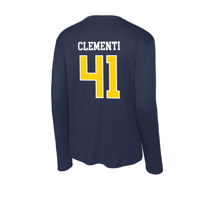 AU - NCAA Baseball : Ryan Clementi - Activewear Long Sleeve T-Shirt-1