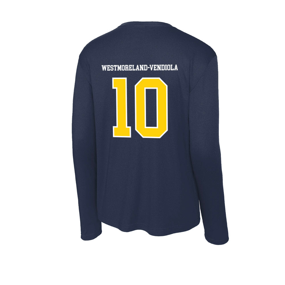 AU - NCAA Men's Basketball : Amari Westmoreland-Vendiola - Activewear Long Sleeve T-Shirt-1