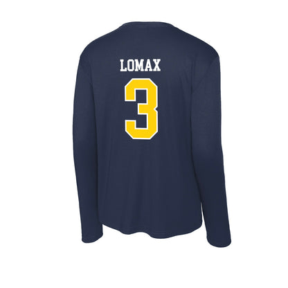 AU - NCAA Women's Basketball : Miranda Lomax - Activewear Long Sleeve T-Shirt-1