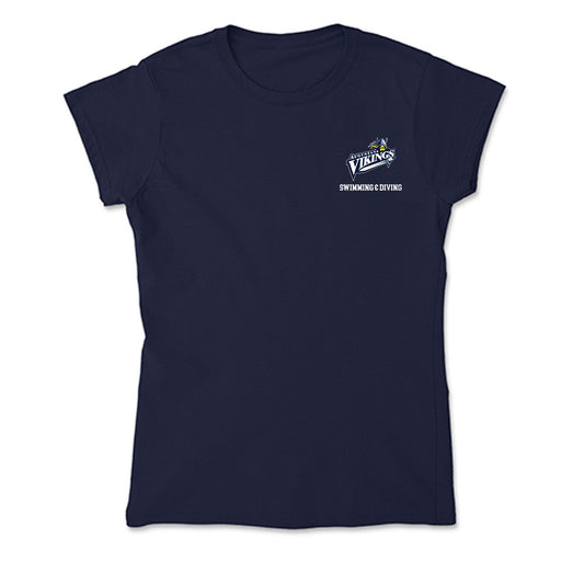 AU - NCAA Men's Swimming & Diving : Robert Leander Verneuil Liseth Hansen - Soft Style Women’s T-Shirt-0