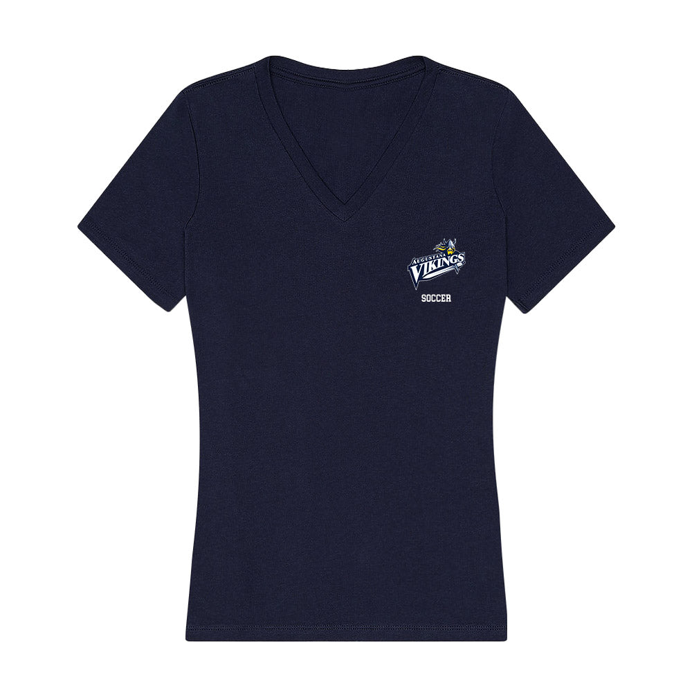 AU - NCAA Women's Soccer : Ava Hunt - Women's V-Neck T-Shirt-0