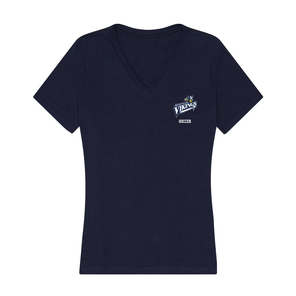 AU - NCAA Women's Soccer : Marie Horsted - Women's V-Neck T-Shirt-0