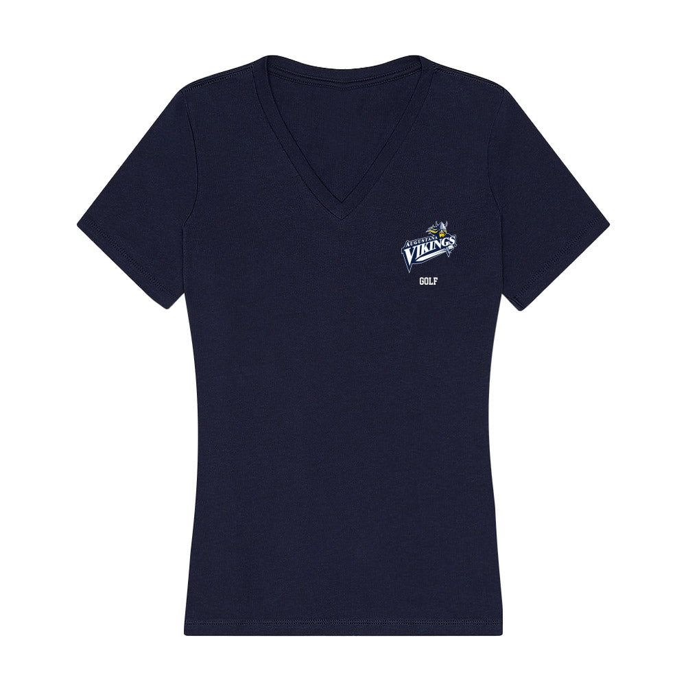 AU - NCAA Men's Golf : Keeton Newborg - Women's V-Neck T-Shirt-0