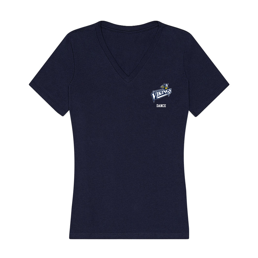 AU - Dance Team : Jaydin Mitchell - Women's V-Neck T-Shirt-0