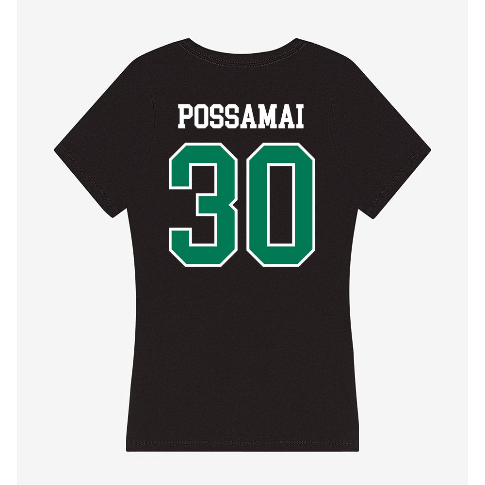 Northeastern State - NCAA Men's Soccer : Matheus Possamai - Women's V-Neck T-Shirt-1