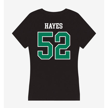Northeastern State - NCAA Football : CMariyun Hayes - Women's V-Neck T-Shirt-1