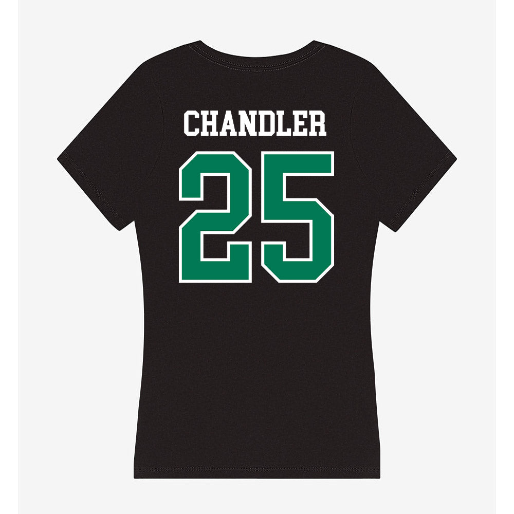Northeastern State - NCAA Football : Teyton Chandler - Women's V-Neck T-Shirt-1