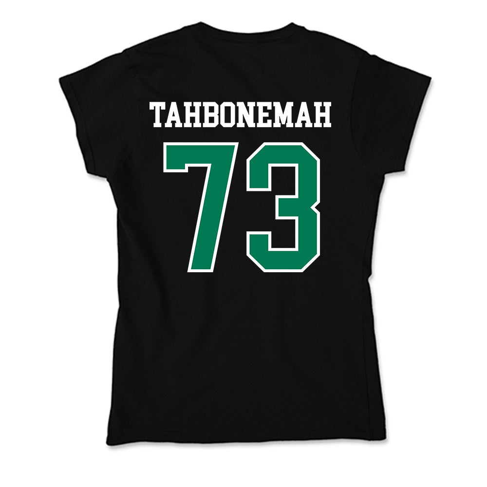 Northeastern State - NCAA Football : Caden Tahbonemah - Soft Style Women’s T-Shirt-1