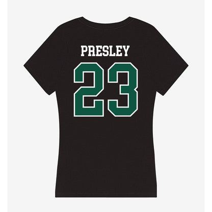Northeastern State - NCAA Baseball : Ty Presley - Women's V-Neck T-Shirt-1