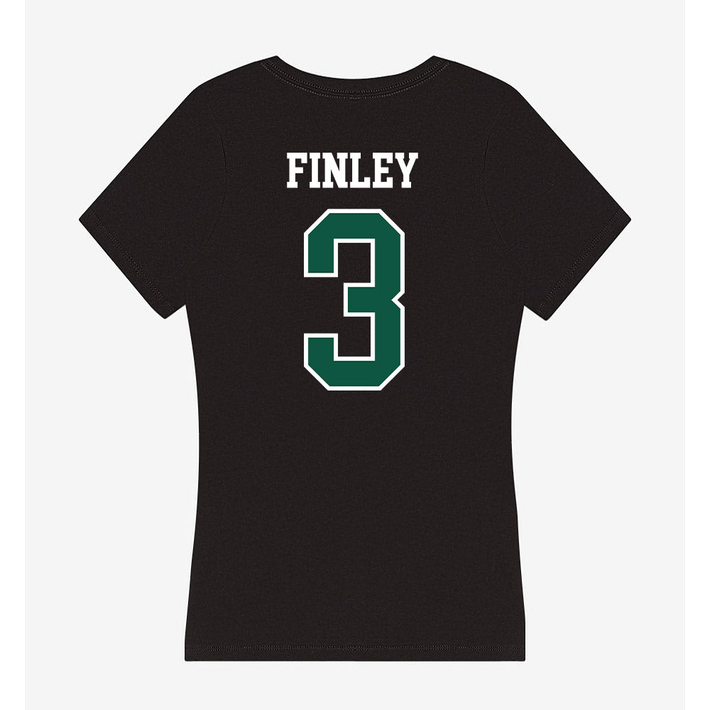 Northeastern State - NCAA Baseball : Klete Finley - Women's V-Neck T-Shirt-1