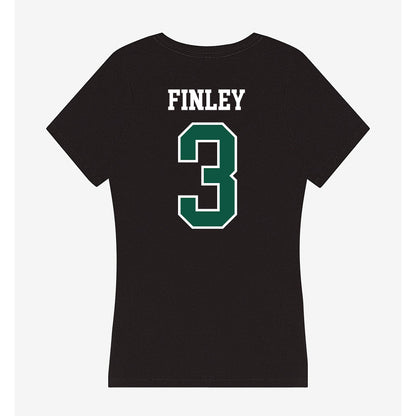 Northeastern State - NCAA Baseball : Klete Finley - Women's V-Neck T-Shirt-1