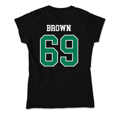 Northeastern State - NCAA Football : Rashuad Brown - Soft Style Women’s T-Shirt-1