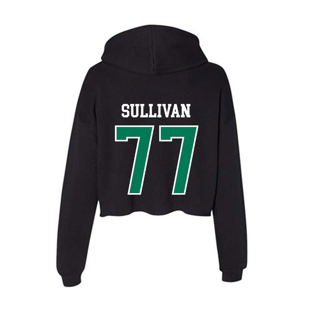 Northeastern State - NCAA Football : Brock Sullivan - Women's Crop Fleece Hoodie-1