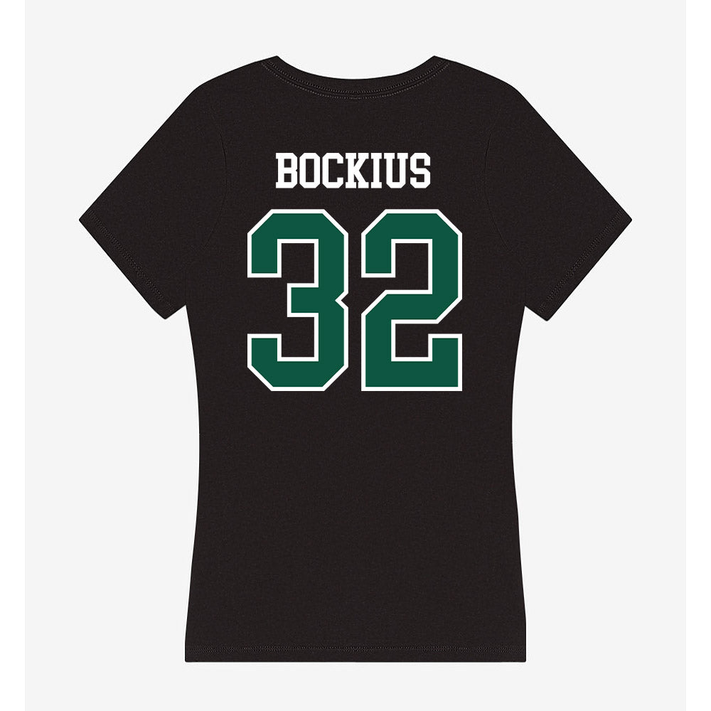 Northeastern State - NCAA Baseball : Brazen Bockius - Women's V-Neck T-Shirt-1