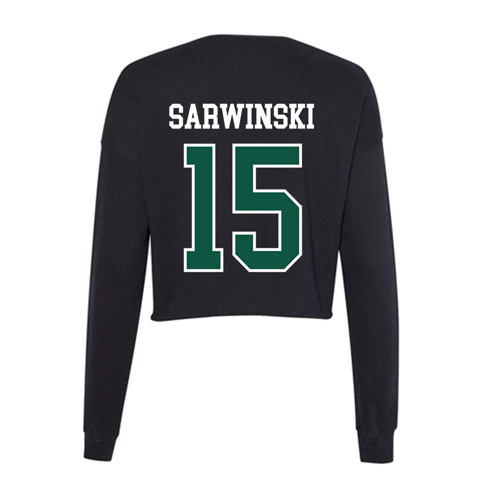 Northeastern State - NCAA Softball : Mia Sarwinski - Women's Cropped Crew Fleece-1
