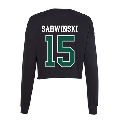 Northeastern State - NCAA Softball : Mia Sarwinski - Women's Cropped Crew Fleece-1