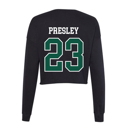 Northeastern State - NCAA Baseball : Ty Presley - Women's Cropped Crew Fleece-1