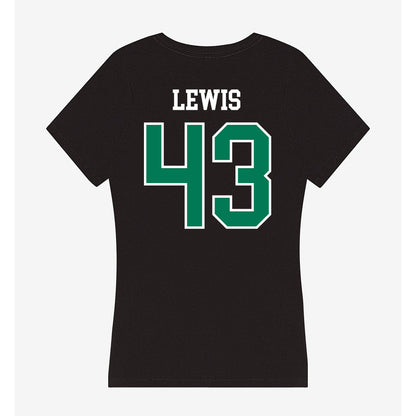 Northeastern State - NCAA Football : Kameron Lewis - Women's V-Neck T-Shirt-1