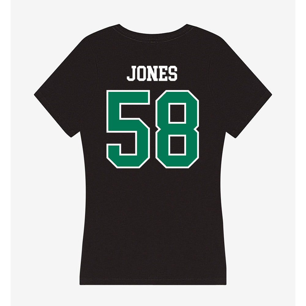 Northeastern State - NCAA Football : Deven Jones - Women's V-Neck T-Shirt-1