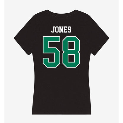 Northeastern State - NCAA Football : Deven Jones - Women's V-Neck T-Shirt-1