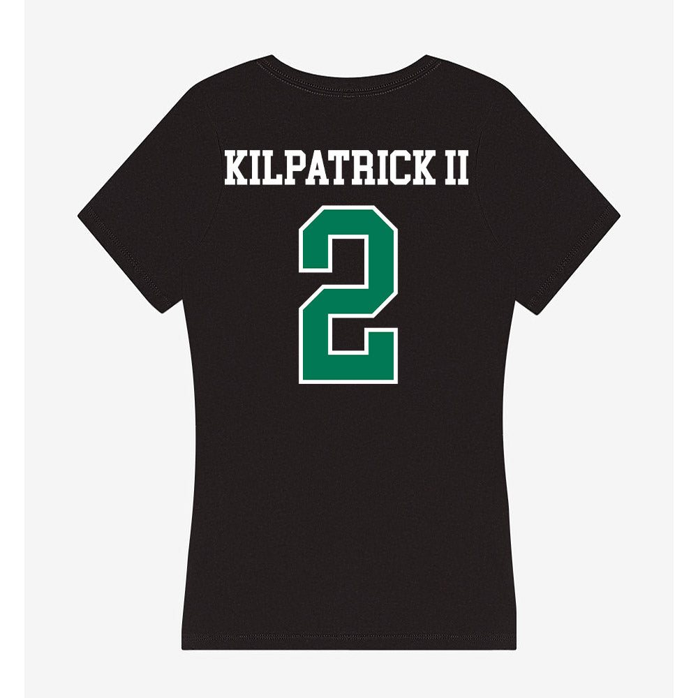 Northeastern State - NCAA Football : Sim Kilpatrick II - Women's V-Neck T-Shirt-1