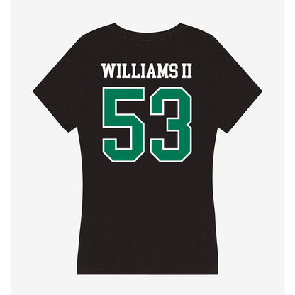 Northeastern State - NCAA Football : Vincent Williams II - Women's V-Neck T-Shirt-1