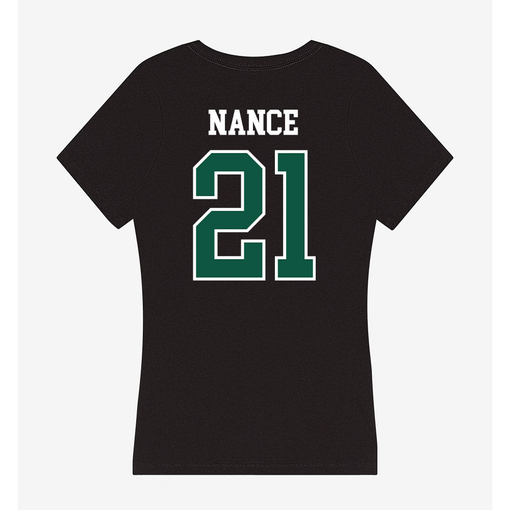 Northeastern State - NCAA Softball : Madison Nance - Women's V-Neck T-Shirt-1