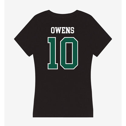 Northeastern State - NCAA Football : Marvelous Owens - Women's V-Neck T-Shirt-1