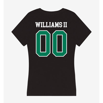 Northeastern State - NCAA Football : Vincent Williams II - Women's V-Neck T-Shirt-1