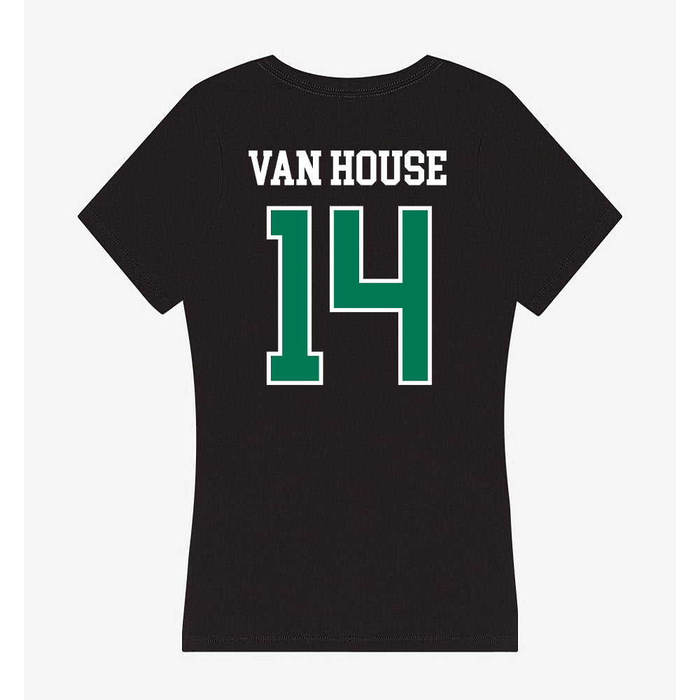 Northeastern State - NCAA Baseball : Preston Van House - Women's V-Neck T-Shirt-1