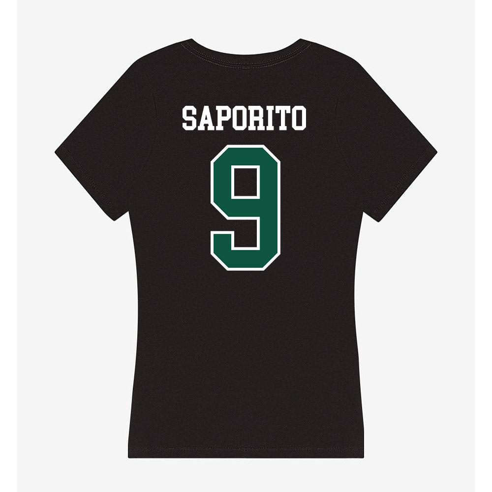 Northeastern State - NCAA Softball : Aubree Saporito - Women's V-Neck T-Shirt-1
