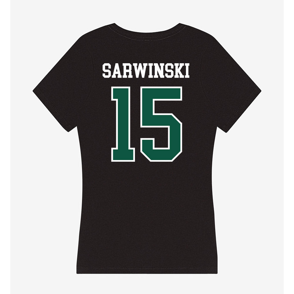 Northeastern State - NCAA Softball : Mia Sarwinski - Women's V-Neck T-Shirt-1