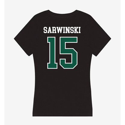 Northeastern State - NCAA Softball : Mia Sarwinski - Women's V-Neck T-Shirt-1