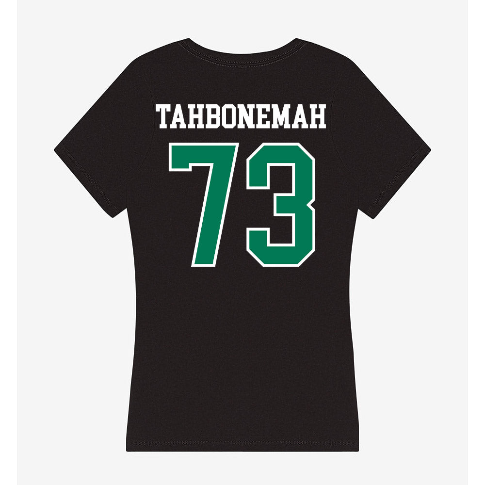 Northeastern State - NCAA Football : Caden Tahbonemah - Women's V-Neck T-Shirt-1