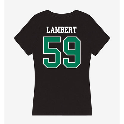 Northeastern State - NCAA Football : Josh Lambert - Women's V-Neck T-Shirt-1