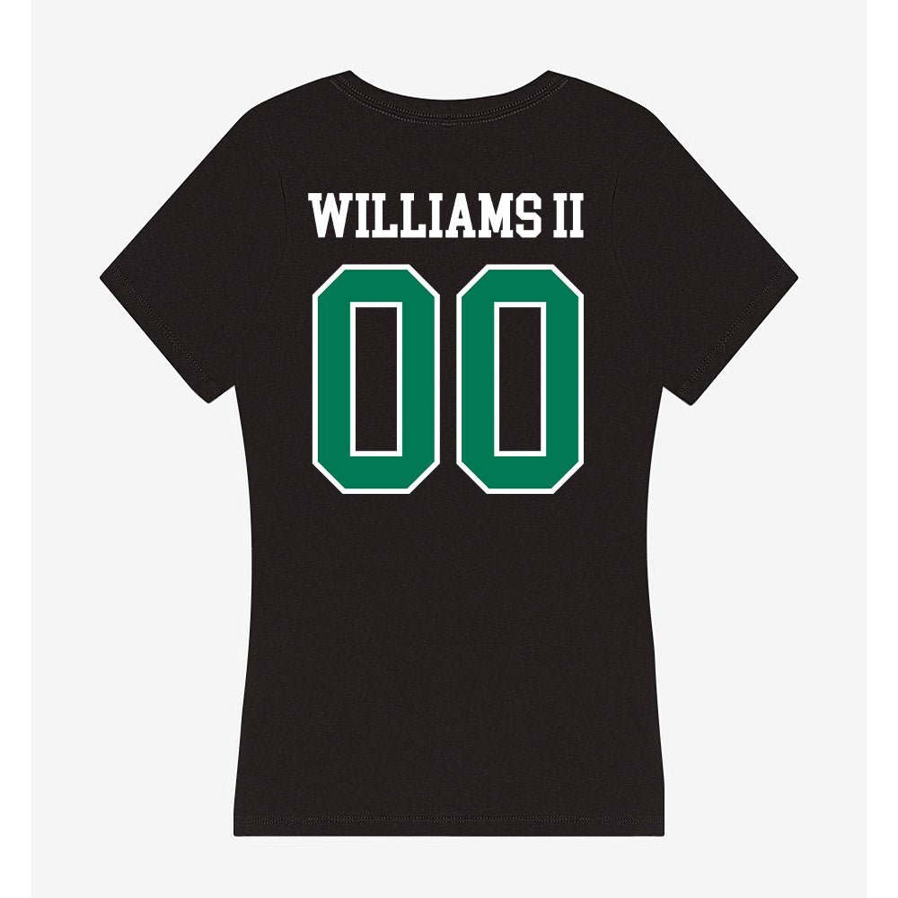 Northeastern State - NCAA Football : Vincent Williams II - Women's V-Neck T-Shirt-1