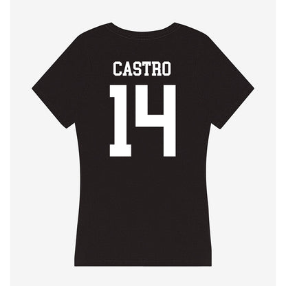 Nevada - NCAA Baseball : Alessandro Castro - Women's V-Neck T-Shirt-1