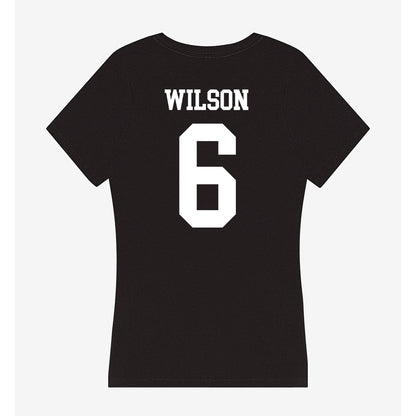 Nevada - NCAA Football : Cooper Wilson - Women's V-Neck T-Shirt-1