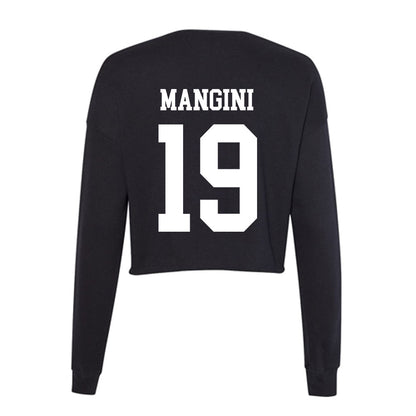 Nevada - NCAA Baseball : Owen Mangini - Women's Cropped Crew Fleece-1