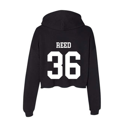 Nevada - NCAA Football : Isaiah Reed - Women's Crop Fleece Hoodie-1