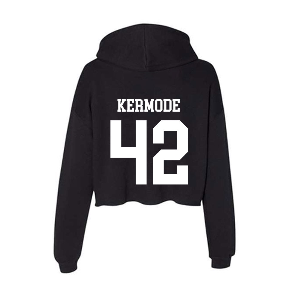 Nevada - NCAA Football : Colson Kermode - Women's Crop Fleece Hoodie-1